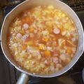 iijiy's cooksnap of when they made ☆ホエーのスープ（ミネストローネ風）☆.