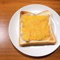 chikinda's cooksnap of when they made ツナチェダーチーズ　トースト.