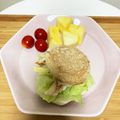 クックTVP95C☆'s cooksnap of when they made 手抜きランチ♡サラダチキンサンドイッチ♡.