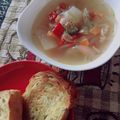 きみきみきみみ's cooksnap of when they made ほっこり☆ベーコンと冬瓜のスープ煮.