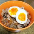 ☻ないちゃん's cooksnap of when they made 台湾風･甘辛豚そぼろ飯『魯肉飯』.