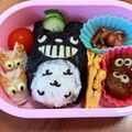 ちっつん❤︎'s cooksnap of when they made トトロおにぎり★キャラ弁★.