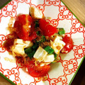 fl＊＊'s cooksnap of when they made お父さんのオクラとトマトと豆腐のサラダ.