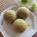 ハッピーライラック's cooksnap of when they made 和✿抹茶蒸しパン.