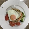 さくらのはなみ's cooksnap of when they made 簡単！フライパン一つでナシゴレン.