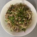 splendeur's cooksnap of when they made ヘルシー！豚こま＆きのこの柚子ポン炒め.