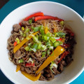 ACORN1208's cooksnap of when they made 春雨とひき肉の中華風炒め.