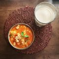 ふか谷's cooksnap of when they made 本格的！バジル香るトマトリゾット☆.