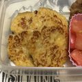 sharyuta's cooksnap of when they made 離乳食＊手づかみ食べに栄養満点パンケーキ.