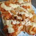 ポポポポポフィ〜♡'s cooksnap of when they made 簡単‼︎子どもも作れるキムチトースト.