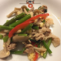 ＊naocook＊'s cooksnap of when they made 空芯菜の豚肉と卵炒め.