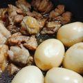【はらぺこ】's cooksnap of when they made 鶏もも肉と卵の甘辛照り煮.