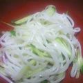 ☆ひろまま☆'s cooksnap of when they made キュウリ麺.