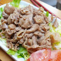 t-mask's cooksnap of when they made 簡単さらだON焼き肉！.