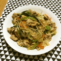 ひよひよガラス's cooksnap of when they made 簡単美味しい♪豚肉と小松菜のダシ炒め.