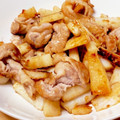 kumaya3224's cooksnap of when they made 長芋と豚肉のオイスター炒め.