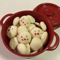 papikun's cooksnap of when they made ◆アンパンマンのたまごボーロ◆.