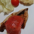 ごんべい君's cooksnap of when they made ぶりの和風ステーキトマトソテー添え.