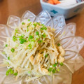 hisi's cooksnap of when they made 胡麻たっぷり♡もやしと油揚げの胡麻酢和え.