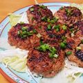 maruball's cooksnap of when they made 簡単！マンネリ解消☆れんこんハンバーグ.