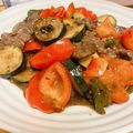 あいらんど0402's cooksnap of when they made 牛肉と夏野菜の豆鼓醤炒め.