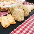あゆまんま♪'s cooksnap of when they made お弁当に♪ 塩昆布と枝豆のおにぎり.