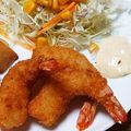 ﾋﾟﾛﾐ♡'s cooksnap of when they made マヨで♪ぷりぷり海老フライ.