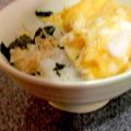 Kuma-emon's cooksnap of when they made 簡単！朝食に一人ごはんに　「いり卵丼」.