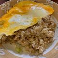 いっぺい99's cooksnap of when they made 豚の角煮とレタスのチャーハン.