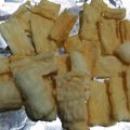大葉子's cooksnap of when they made 残った切り餅で本格せんべい.
