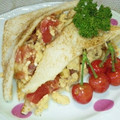 ☆むさし☆'s cooksnap of when they made 揚げ春巻きのトマト味噌添え.