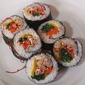 ハチそば粉's cooksnap of when they made 超簡単韓国風　海苔巻・キンパ.
