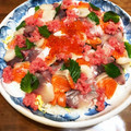 hkkn's cooksnap of when they made 母の日に☆簡単ごちそうちらし寿司.