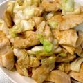 ほのりんママさん's cooksnap of when they made 鶏むね肉と春キャベツの生姜焼き.