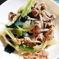 のえもゆ's cooksnap of when they made 豚こま肉と小松菜のごま油香るめんつゆ炒め.