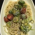 ☆mew☆'s cooksnap of when they made トマトとアボカドの冷製白だしパスタ.