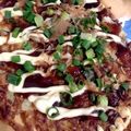 ハナ☆クロ's cooksnap of when they made ｷｬﾍﾞﾂと納豆のﾀﾞｲｴｯﾄ焼き☆.