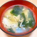 ステルトミチル's cooksnap of when they made 速攻で完成♪わかめと卵の中華スープ.