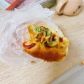 bktkr's cooksnap of when they made ちくわ好きの☆ちくわパン♬.