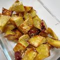 Мomotaro's cooksnap of when they made ★揚げない★関西風～大学芋★.