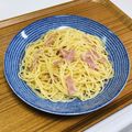 Asato★'s cooksnap of when they made ベーコンのペペロンチーノ.