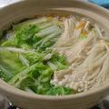 料理は嫌いじゃない♪'s cooksnap of when they made 白菜と豚のしゃぶしゃぶ★昆布鰹だし.