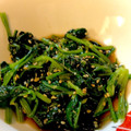 マンジュラ's cooksnap of when they made ほうれん草の胡麻和え.