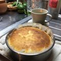 ロカボLIFE's cooksnap of when they made オーブントースター♡スフレチーズケーキ.