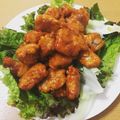 ビビ♡'s cooksnap of when they made 鶏むね肉のヤンニョムチキン.