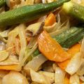 Ikuzmama's cooksnap of when they made インゲンエリンギ彩り野菜のカレーマヨ炒め.