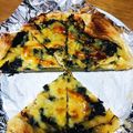 ♡トモモン♡'s cooksnap of when they made ほうれん草とベーコンの簡単キッシュ☆.
