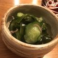 むしゃむしゃもぐもぐ's cooksnap of when they made みょうが・きゅうり・ワカメの酢の物♪.