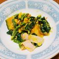 ばく★ちく's cooksnap of when they made カボチャとほうれん草のサラダ.
