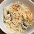 hkkn's cooksnap of when they made 炊き込みビーフン.